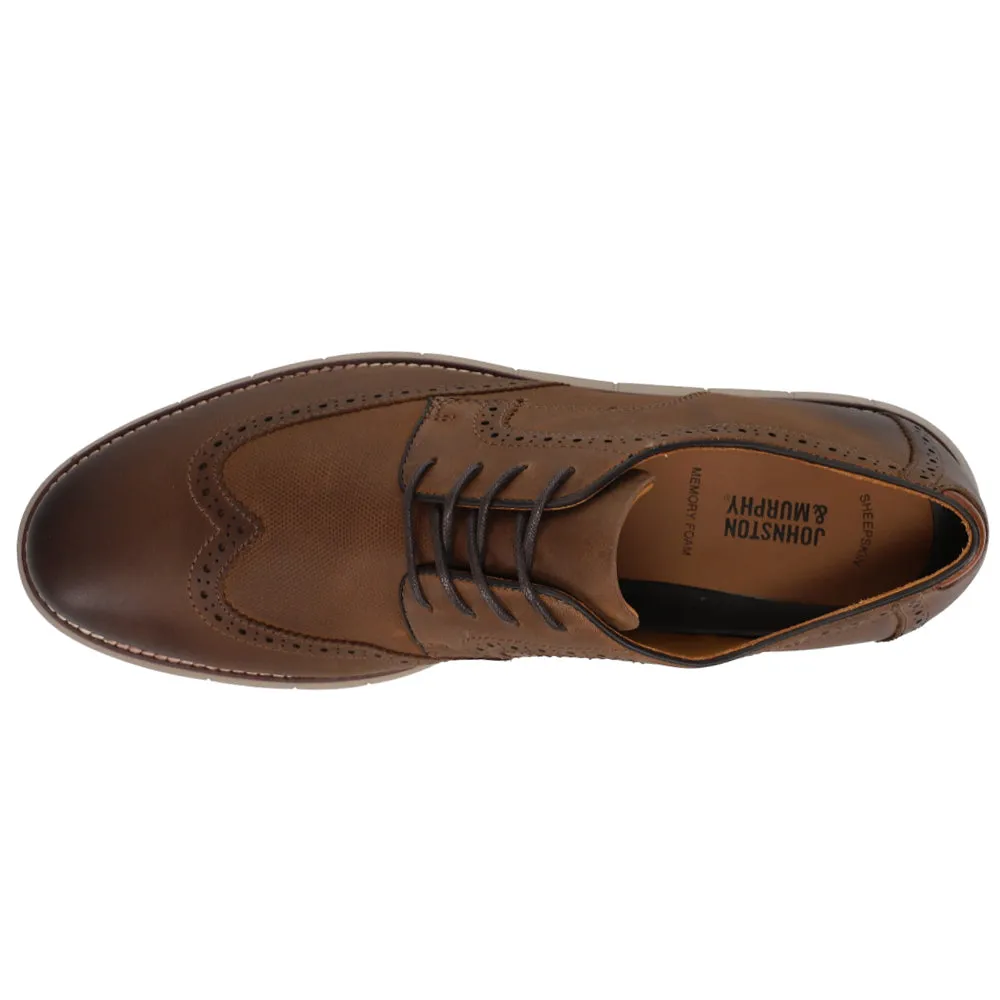 Holden Embossed Oxford Wingtip Dress Shoes