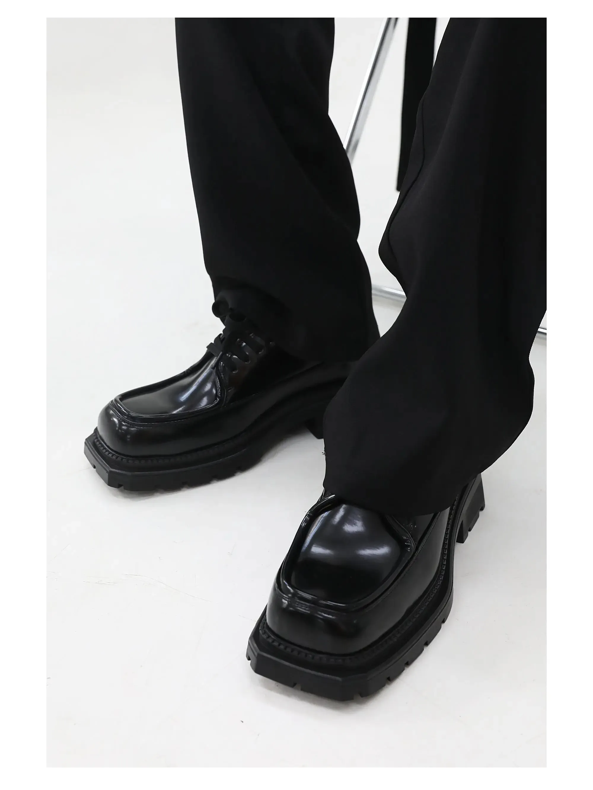 【HOT!】Derby Leather Shoes