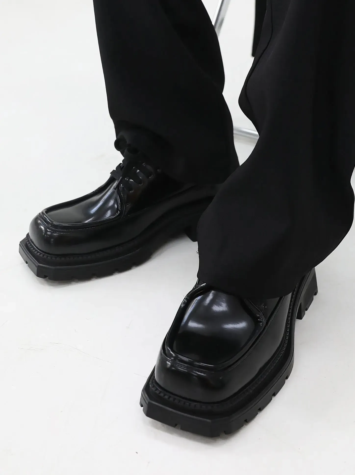 【HOT!】Derby Leather Shoes