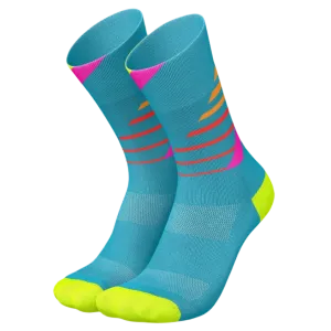 Incylence - Running Ladders Long Sock - Blue Pink