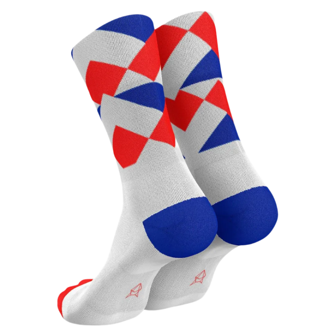 Incylence - Running Peaks Long Sock - Royal Inferno