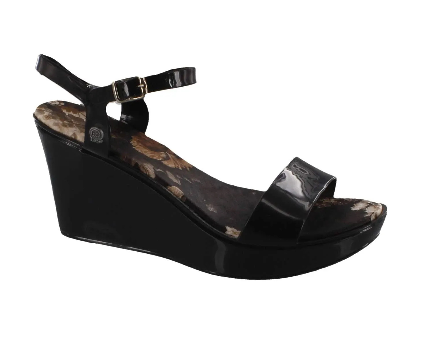 Jelly Footwear Sandal Platform Black