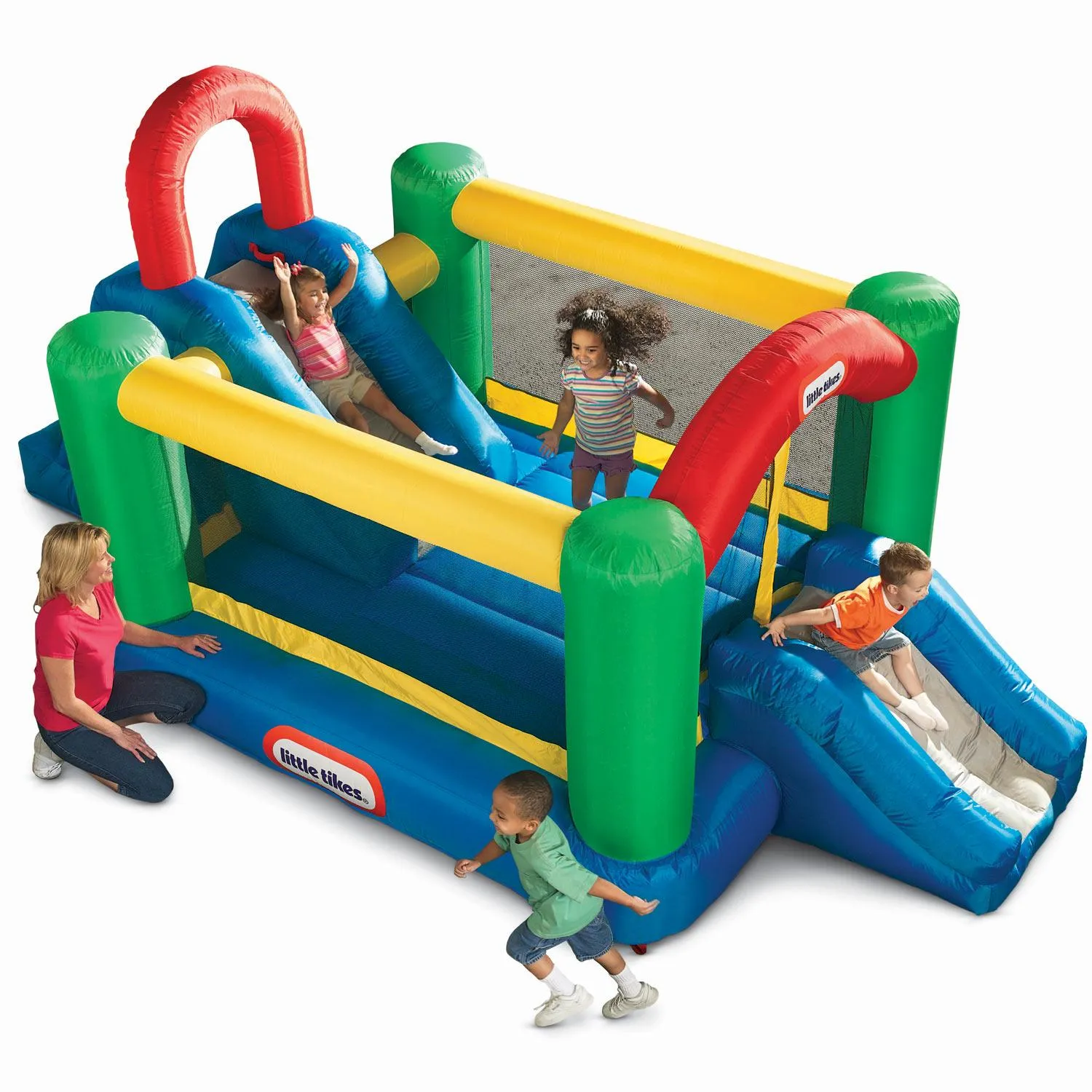 Jump 'n Double Slide Bouncer