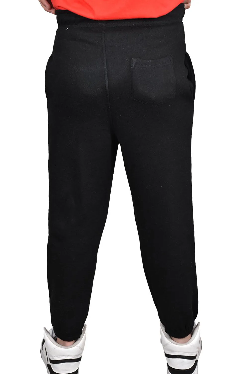 Kids Breathable Fleece Jogging Bottoms