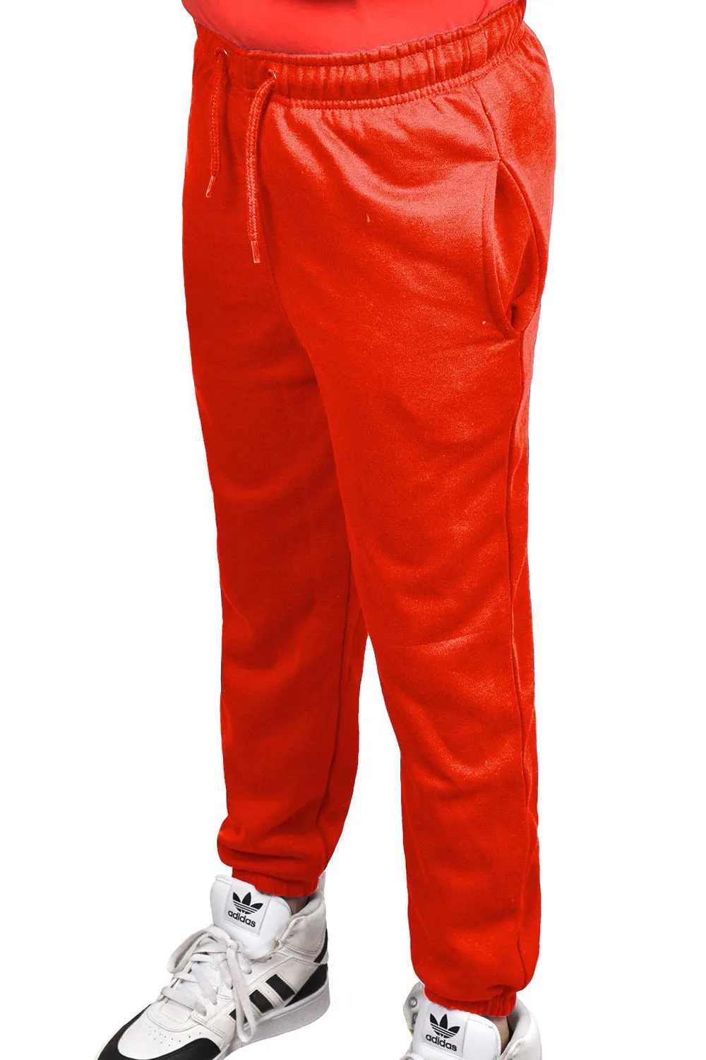 Kids Breathable Fleece Jogging Bottoms