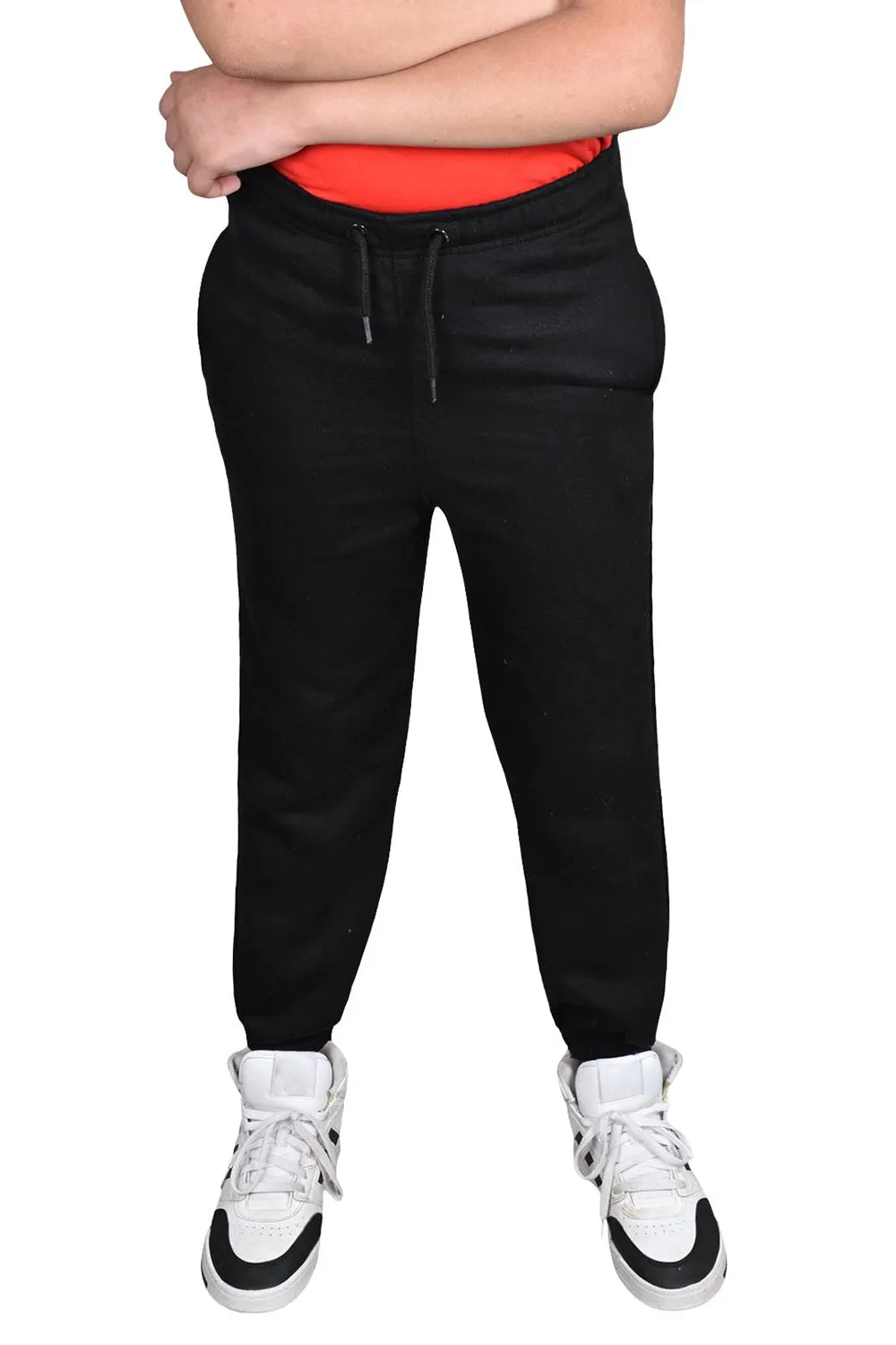 Kids Breathable Fleece Jogging Bottoms