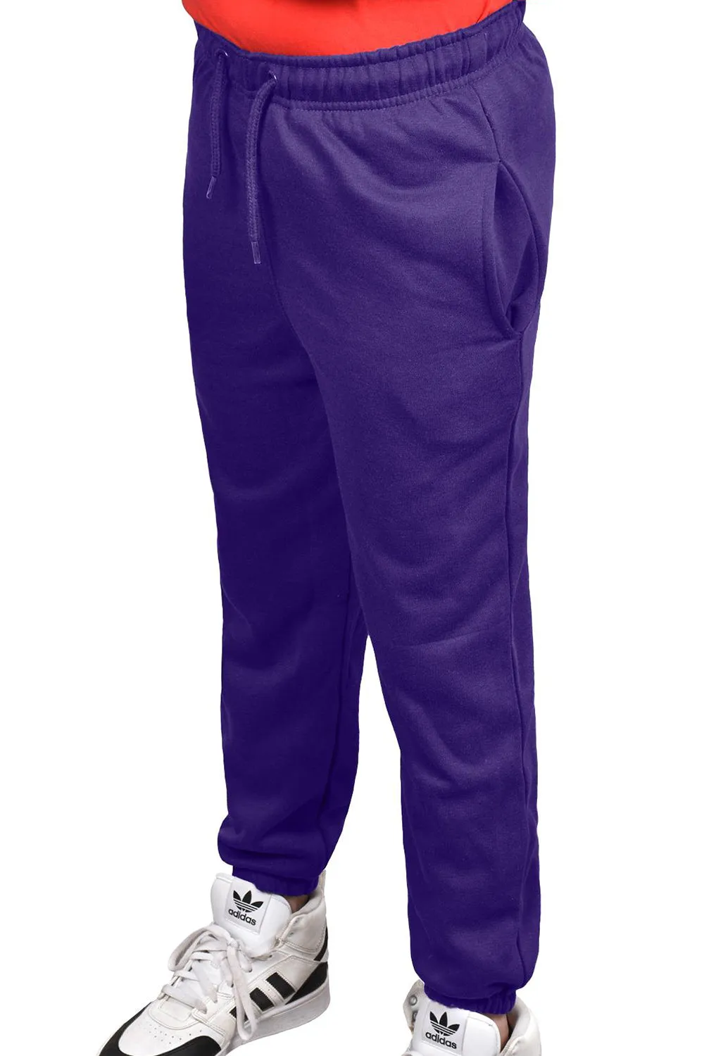 Kids Breathable Fleece Jogging Bottoms