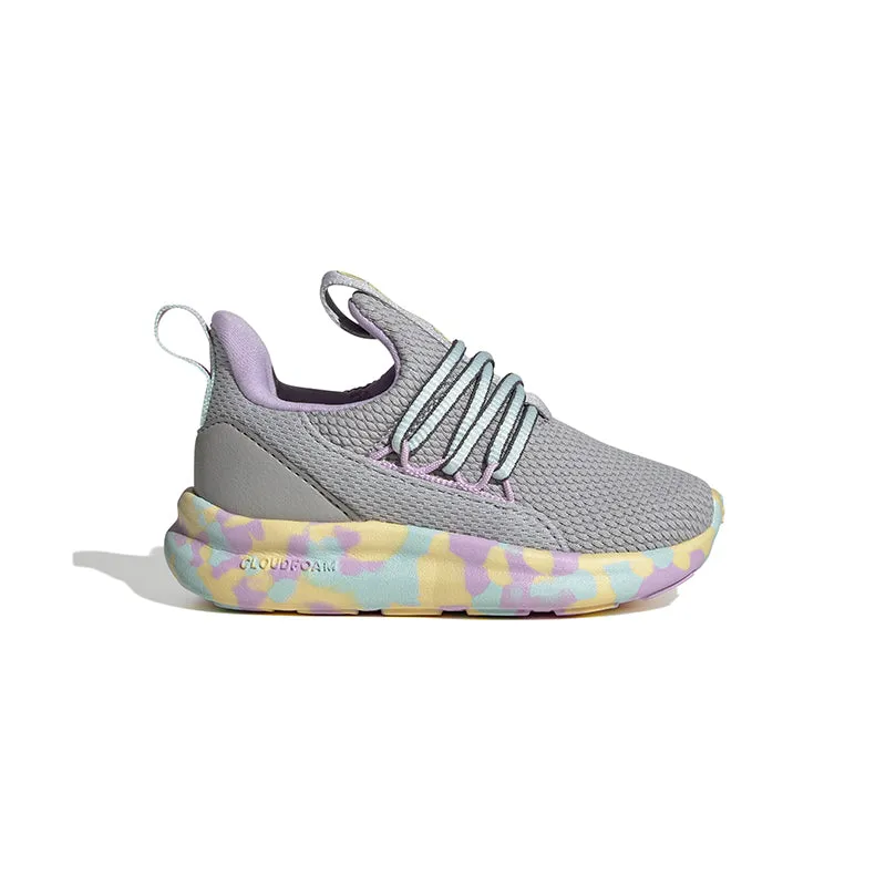 Kid's Toddler Lite Racer Adapt 7.0 Grey/Flash Aqua/Lilac