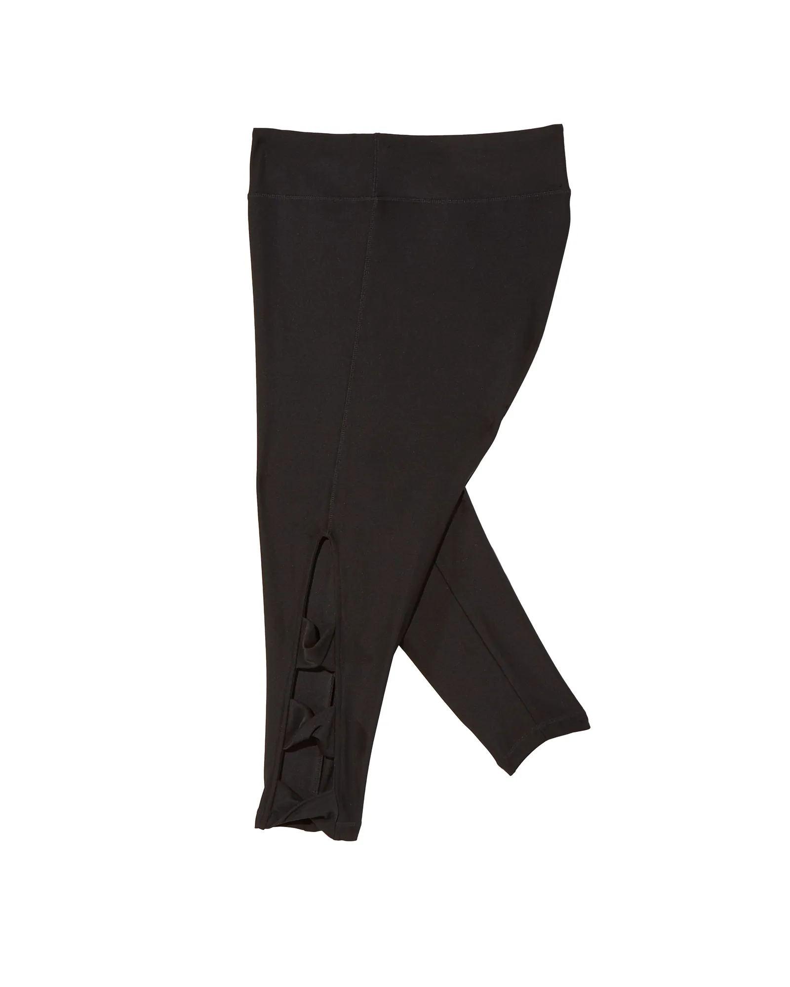 Kings Capri Tights with Cutout Details | Black