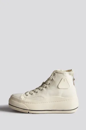 KURT HIGH TOP SNEAKER - ECRU