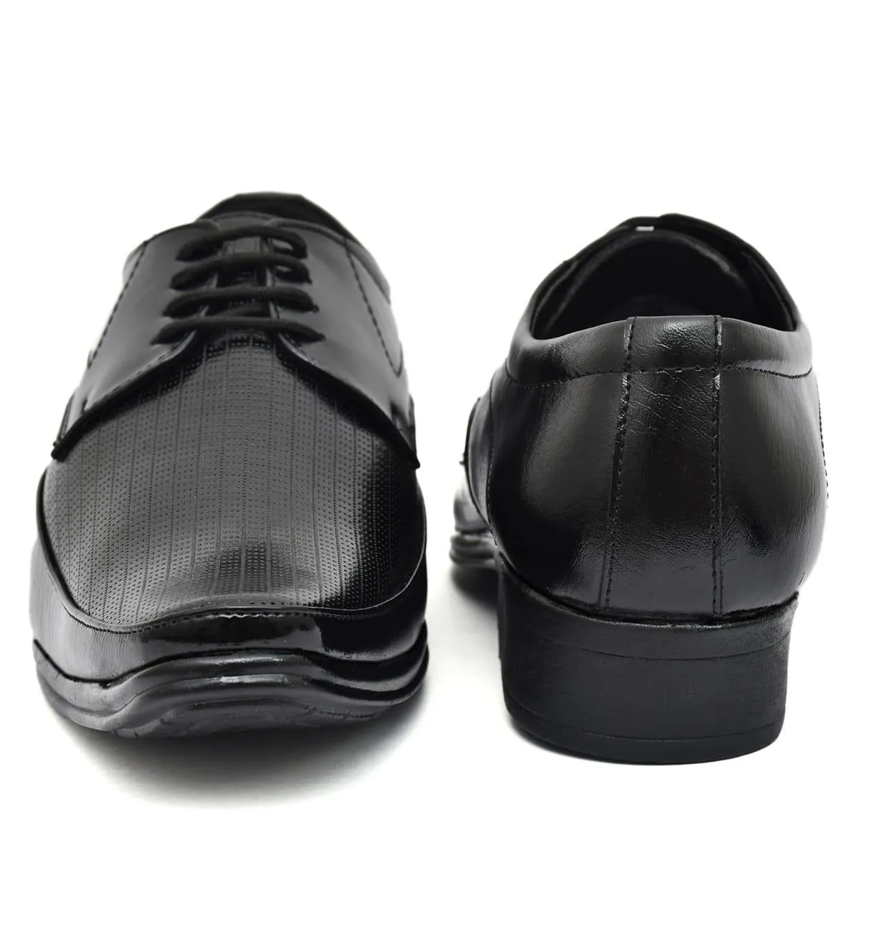 Latest Men's Faux Leather Formal Shoes - Fully Laser