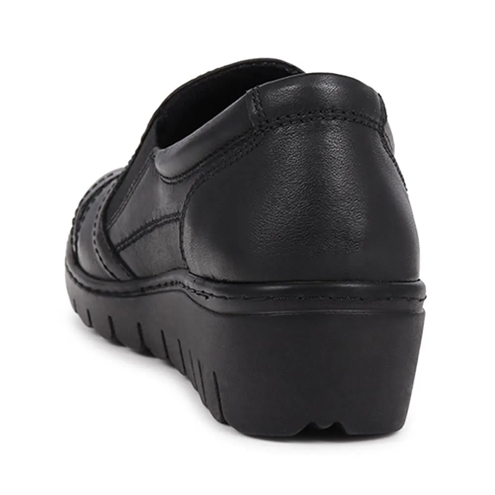 Leather Slip-On Shoes - LUCK40009 / 326 378