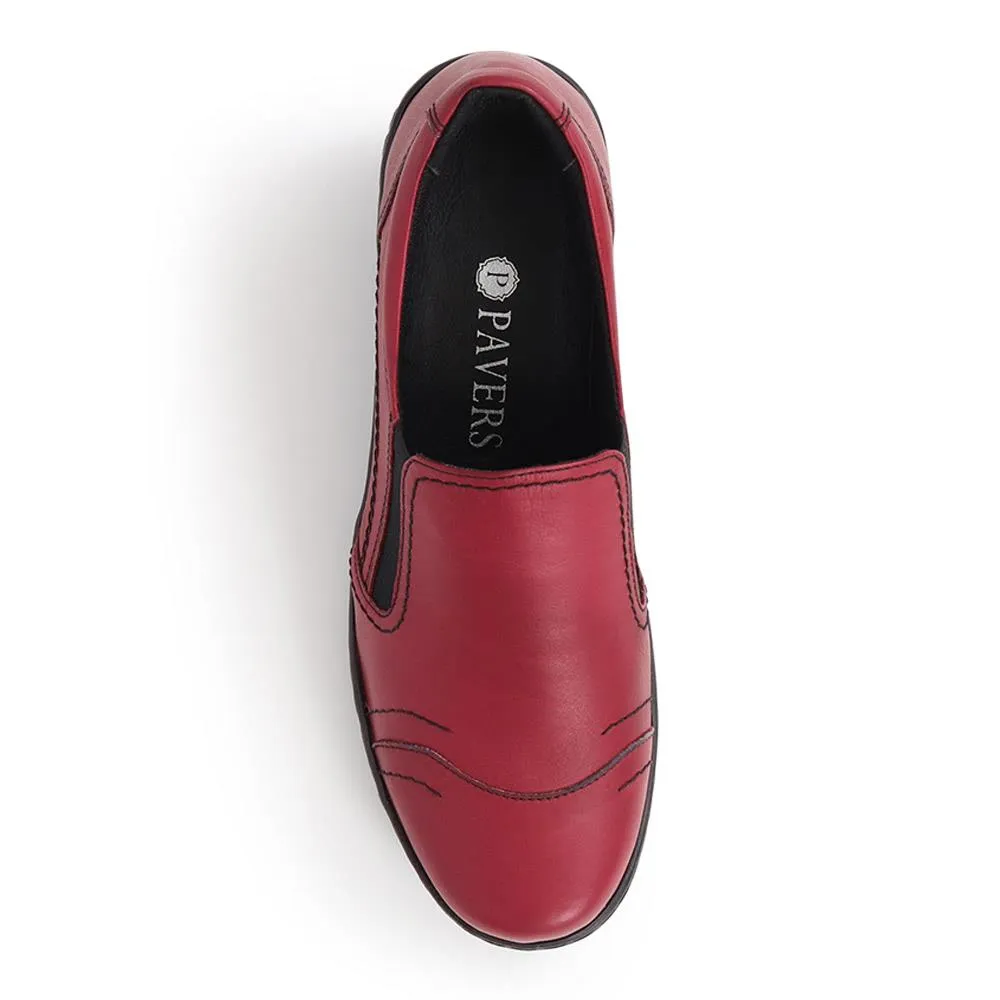 Leather Slip-On Shoes - LUCK40009 / 326 378