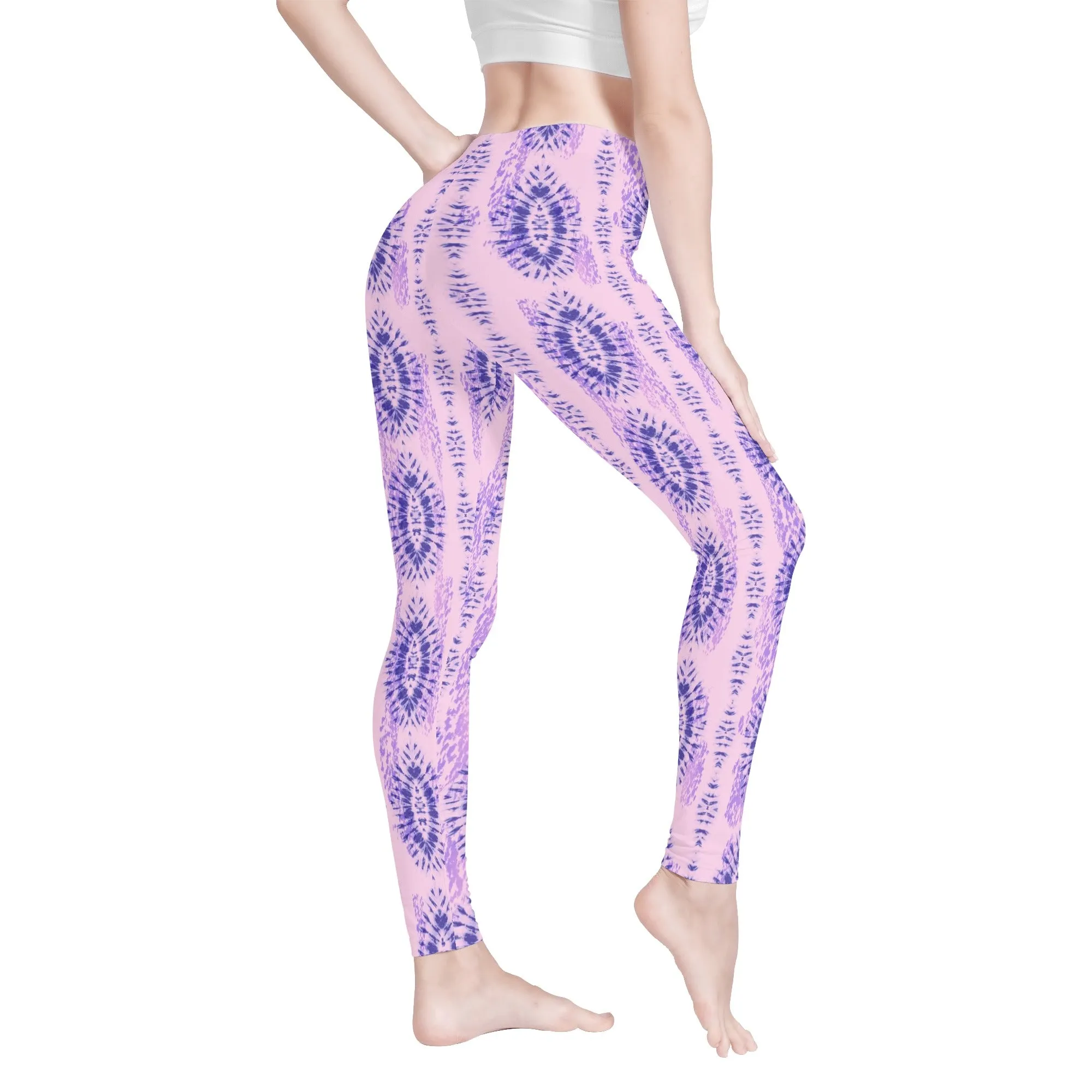 Leggings for Women | Petite to Plus Size | High Waisted | Ankle Length | Tie and Dye | Scorpio Womens Leggings