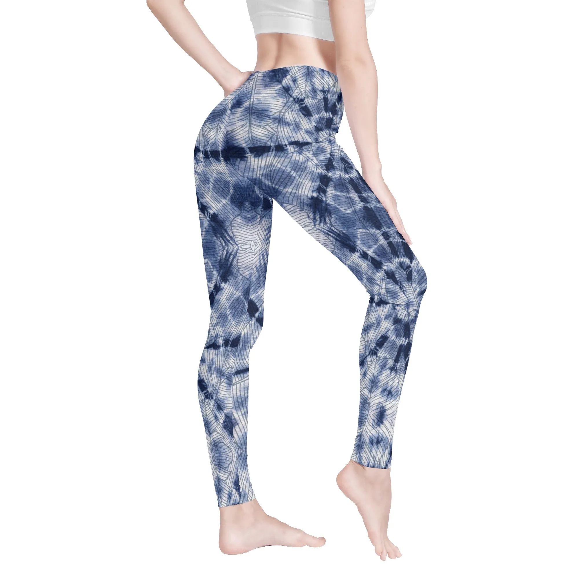 Leggings for Women | Petite to Plus Size | High Waisted | Ankle Length | Tie and Dye | Virgo Womens Leggings