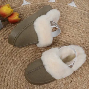 Low Top Fashion Thick Sole Warm Elastic Band Slip-On Casual Winter Shoes