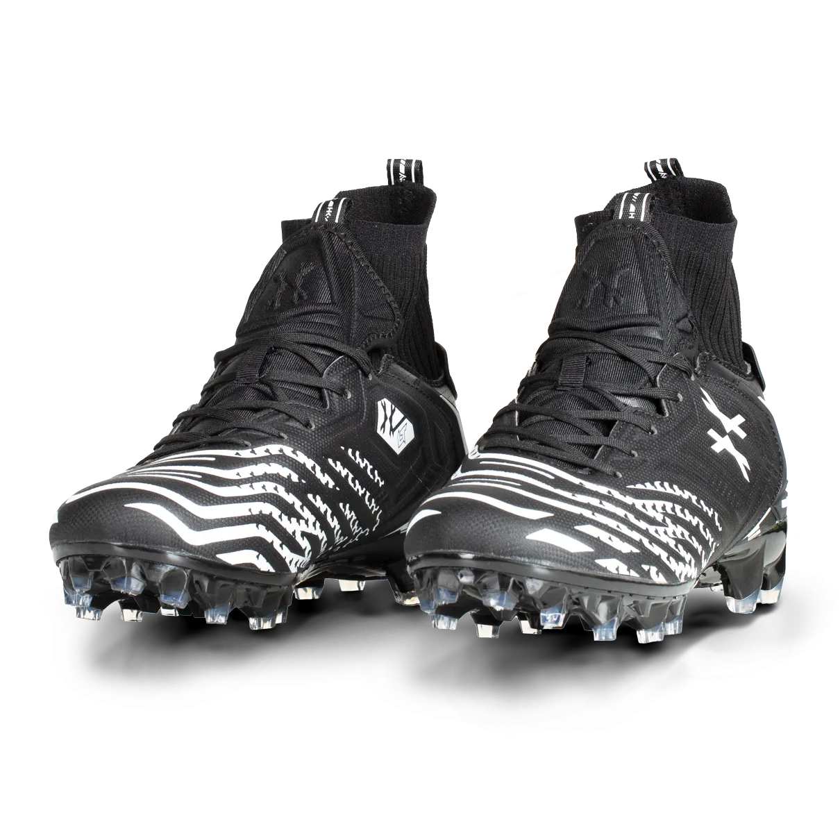 LT Diggerz_X1 - Low Top Cleats - Black/White