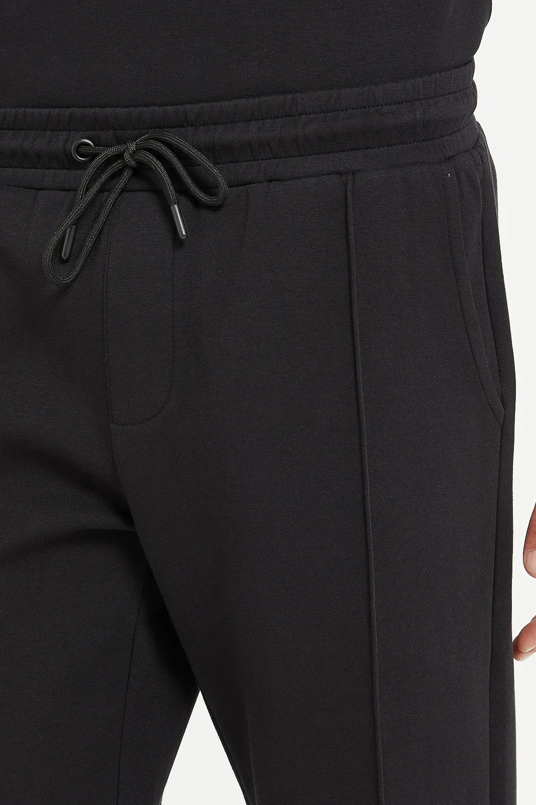 Men Black Soft Touch Jog Pants