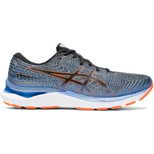 Men's Asics GEL-Cumulus 24, Black/Shocking Orange, 11.5 2E Wide