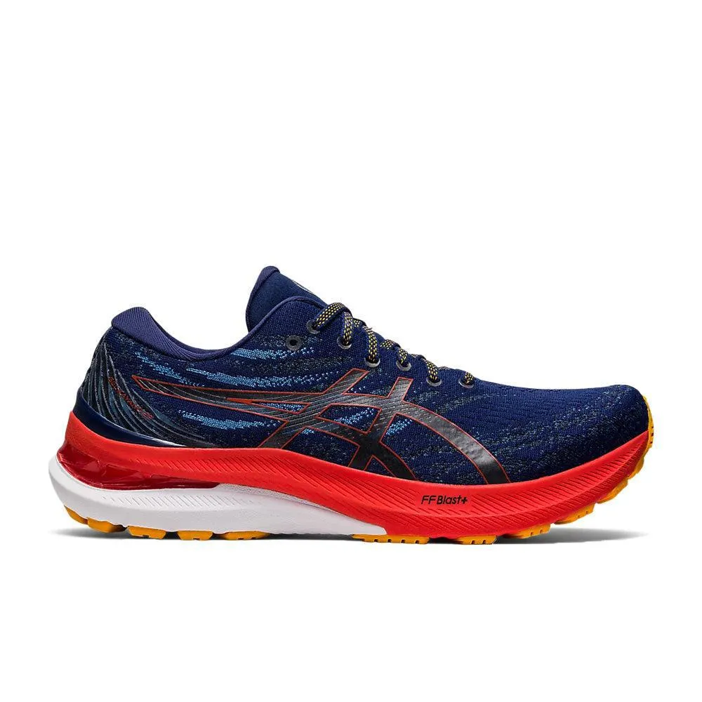 Men's Asics GEL-Kayano 29, Deep Ocean/Cherry Tomato, 7 4E Extra Wide