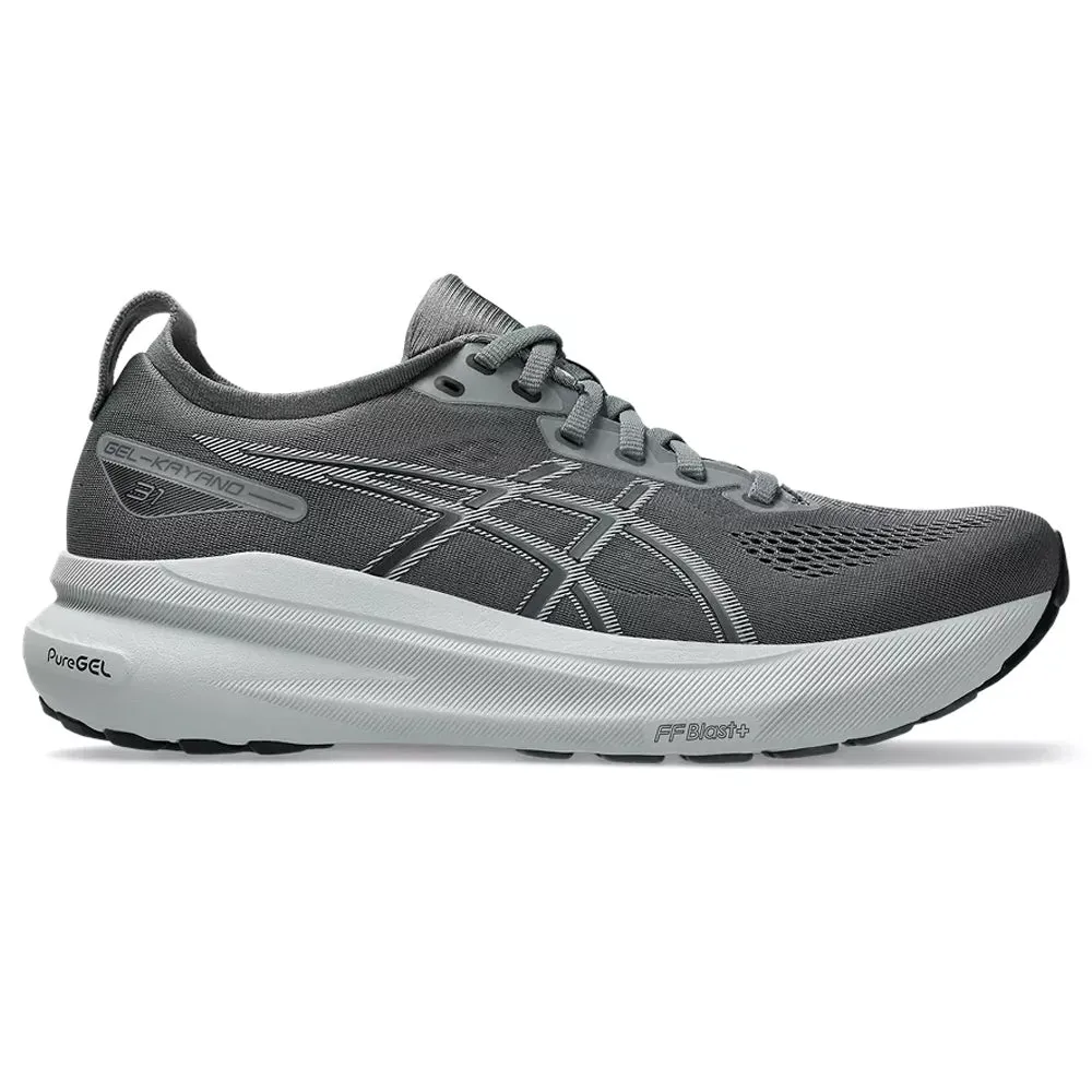 Men's Asics Gel-Kayano 31, Steel Grey/Piedmont Grey, 11.5 4E Extra Wide