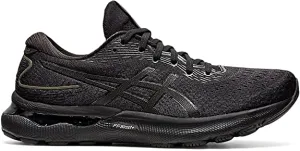 Men's Asics Gel-Nimbus 24, Black/Black, 11.5 4E Extra Wide