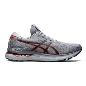 Men's Asics GEL-Nimbus 24, Sheet Rock/Cherry Tomato, 11.5 2E Wide