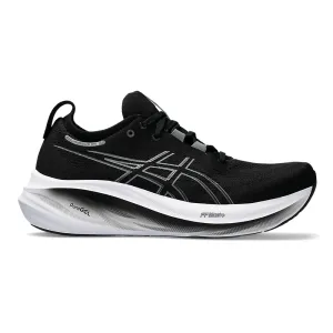 Men's Asics GEL-Nimbus 26, Black/Graphite Grey, 8.5 4E Extra Wide