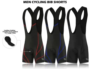 Men's Bib Cycling Padded Shorts