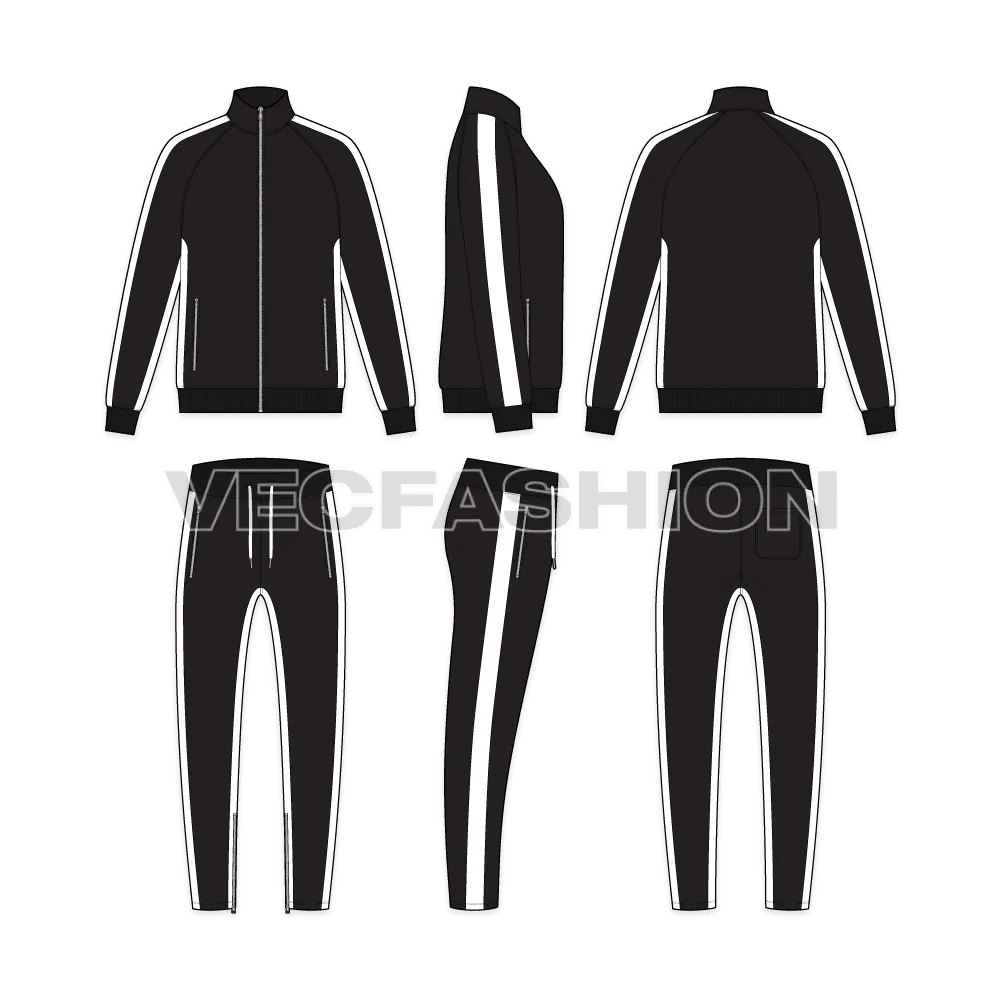 Mens Running Sweatsuit