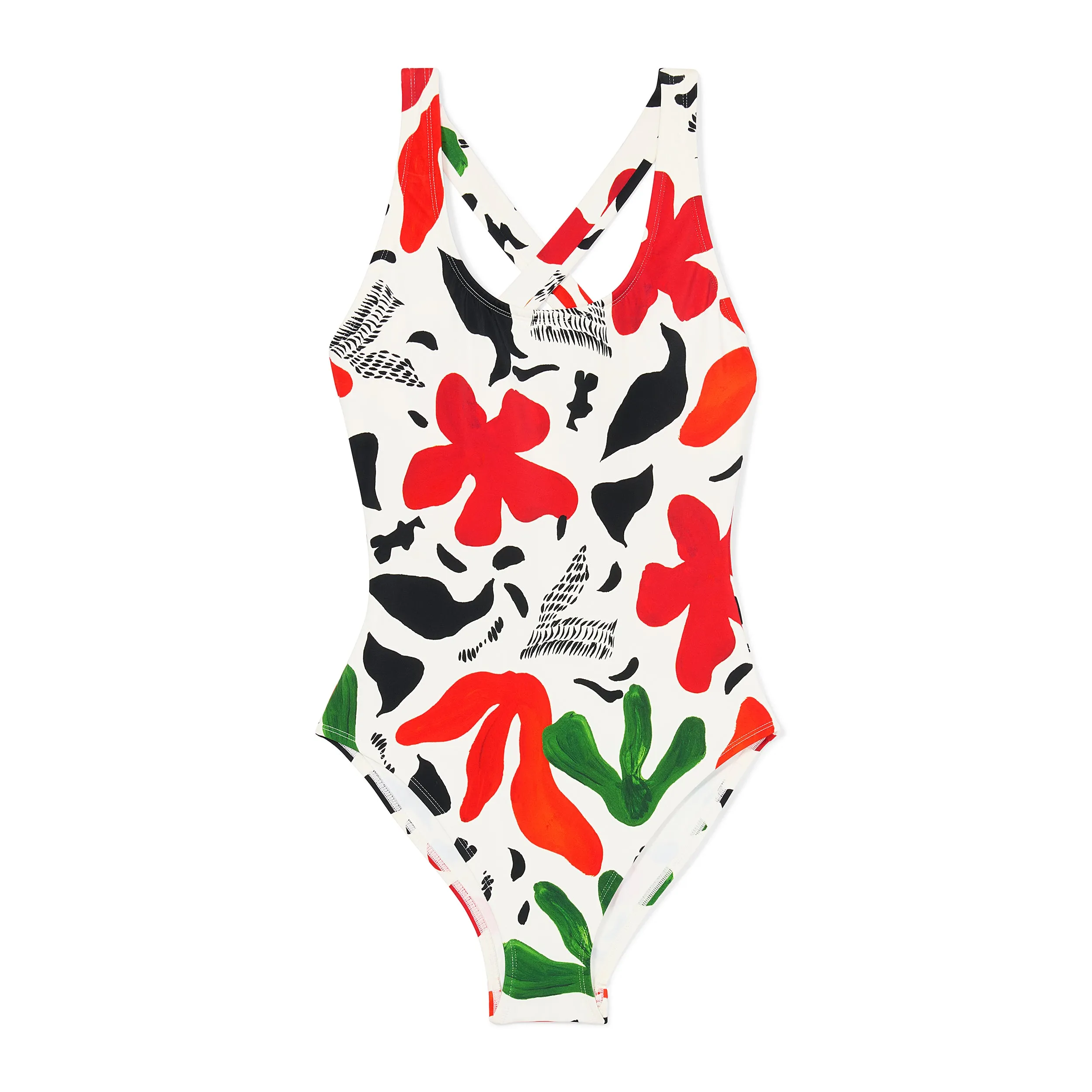 M.M.LaFleur x Andie Tulum One Piece :: Cutout Floral Icon