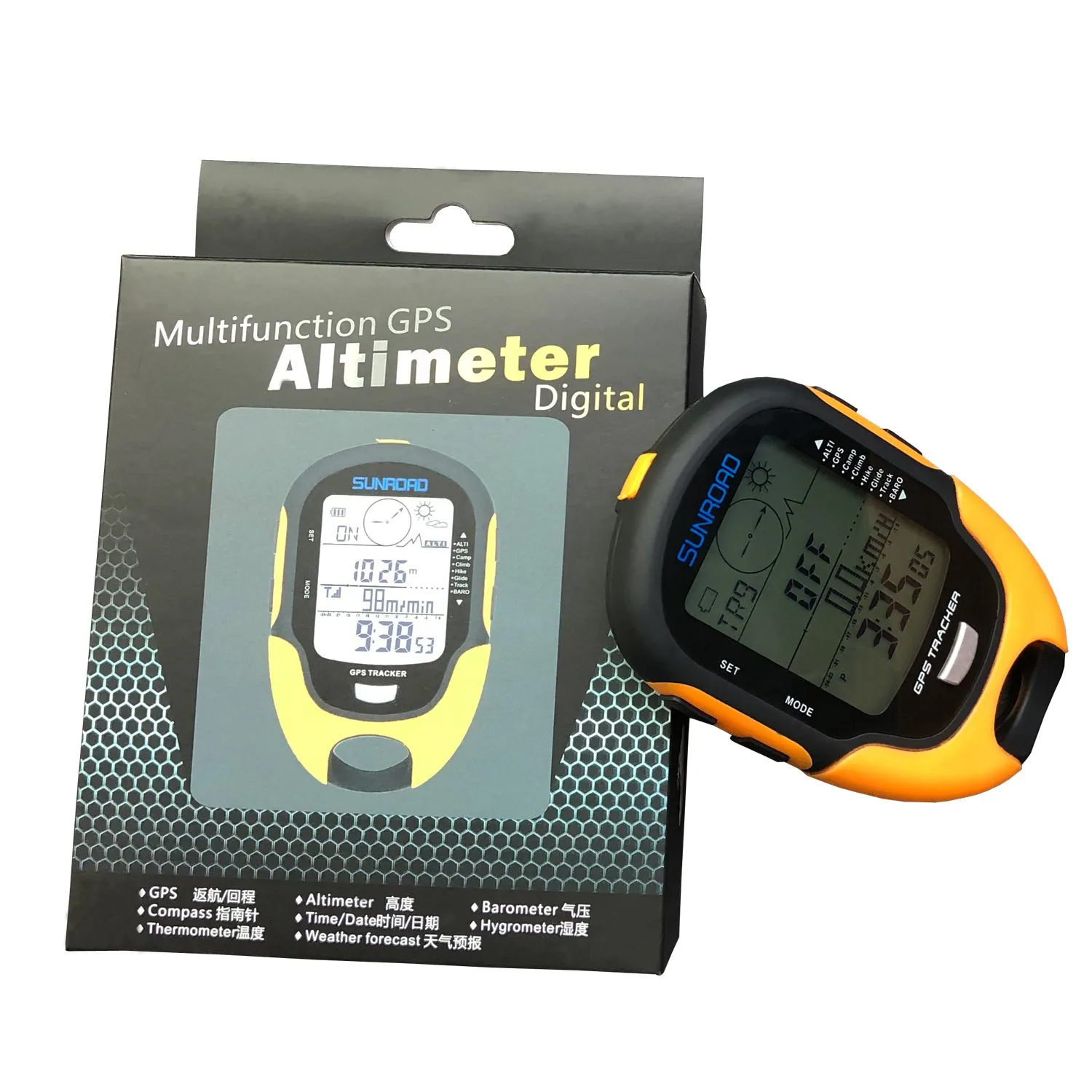 Multifunctional GPS electronic altimeter W08FR8510