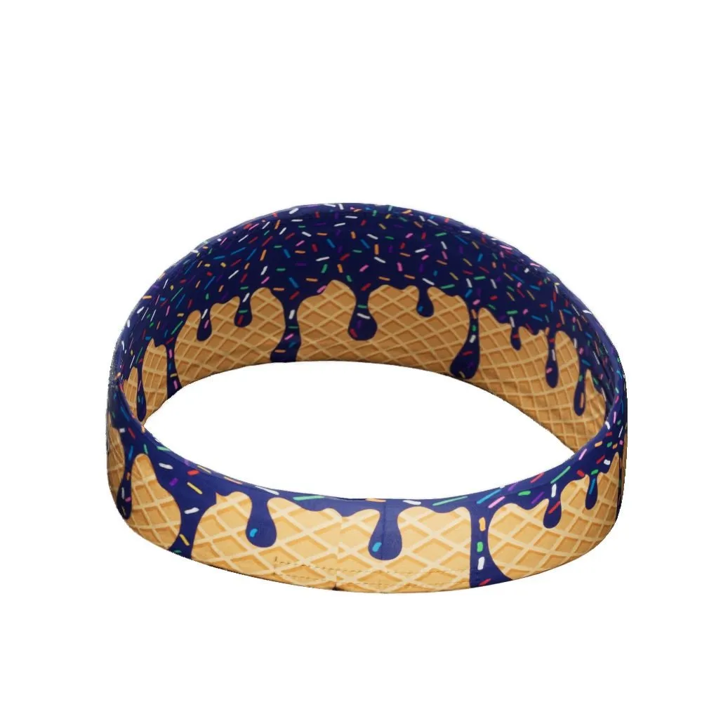 Navy Ice Cream Headband