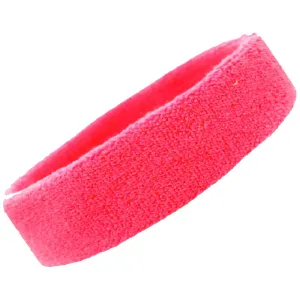 Neon Pink Head Sweatband