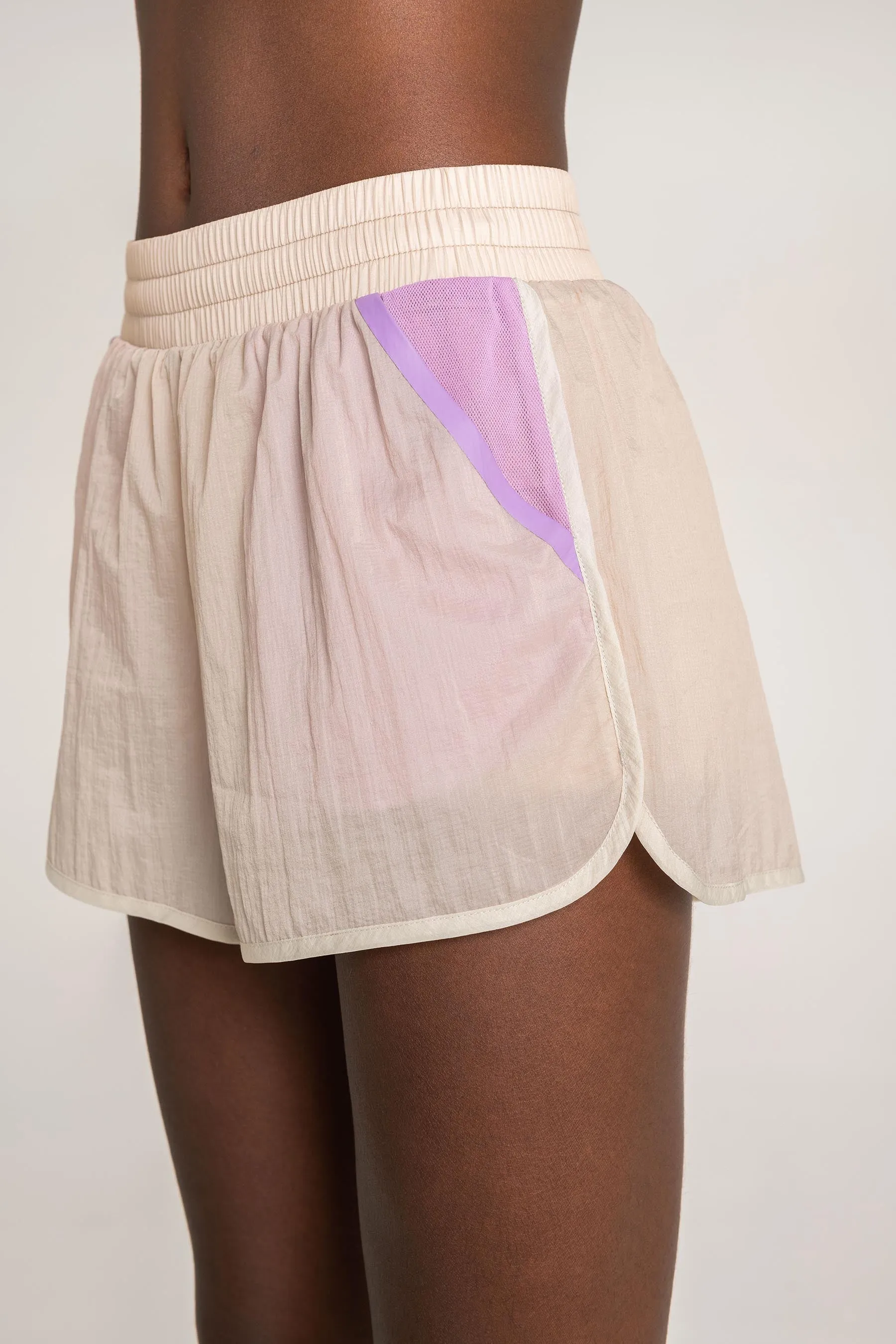 Nylon Racer Shorts