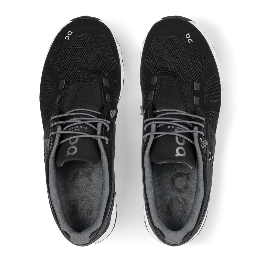 'On Running' Men's Cloud - Black / White