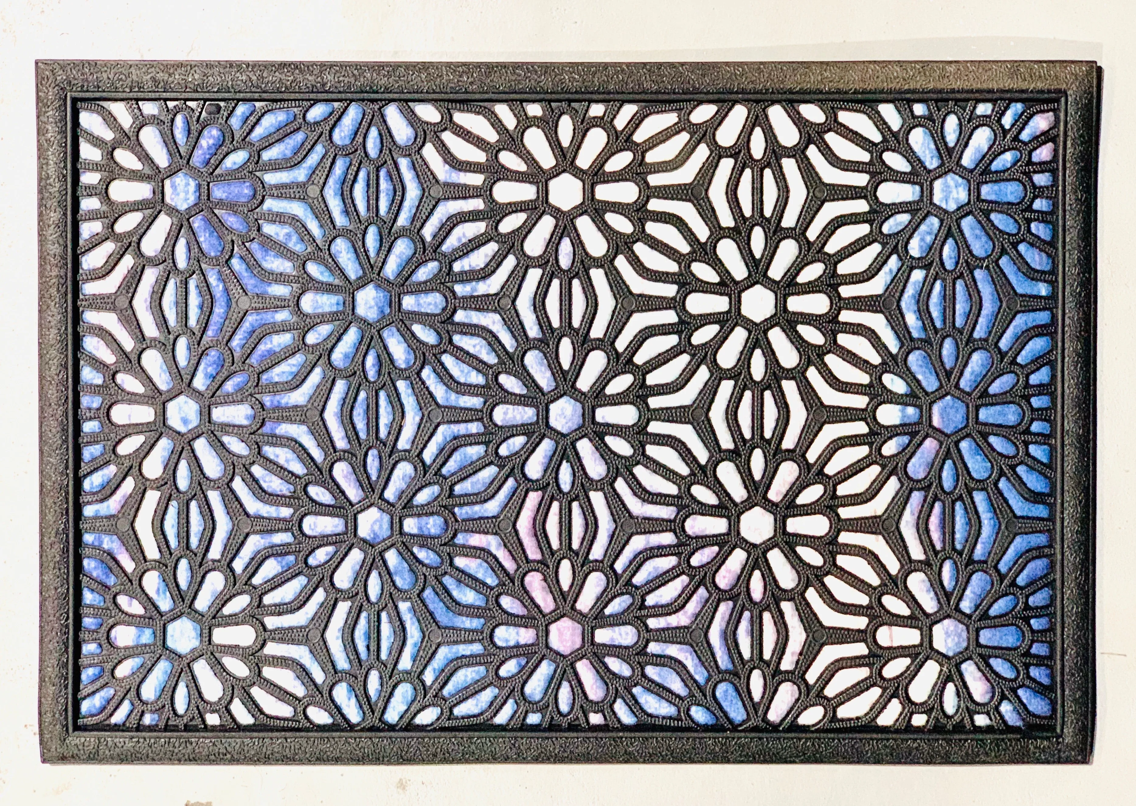 OnlyMat Floral Pattern All-Purpose Doormat