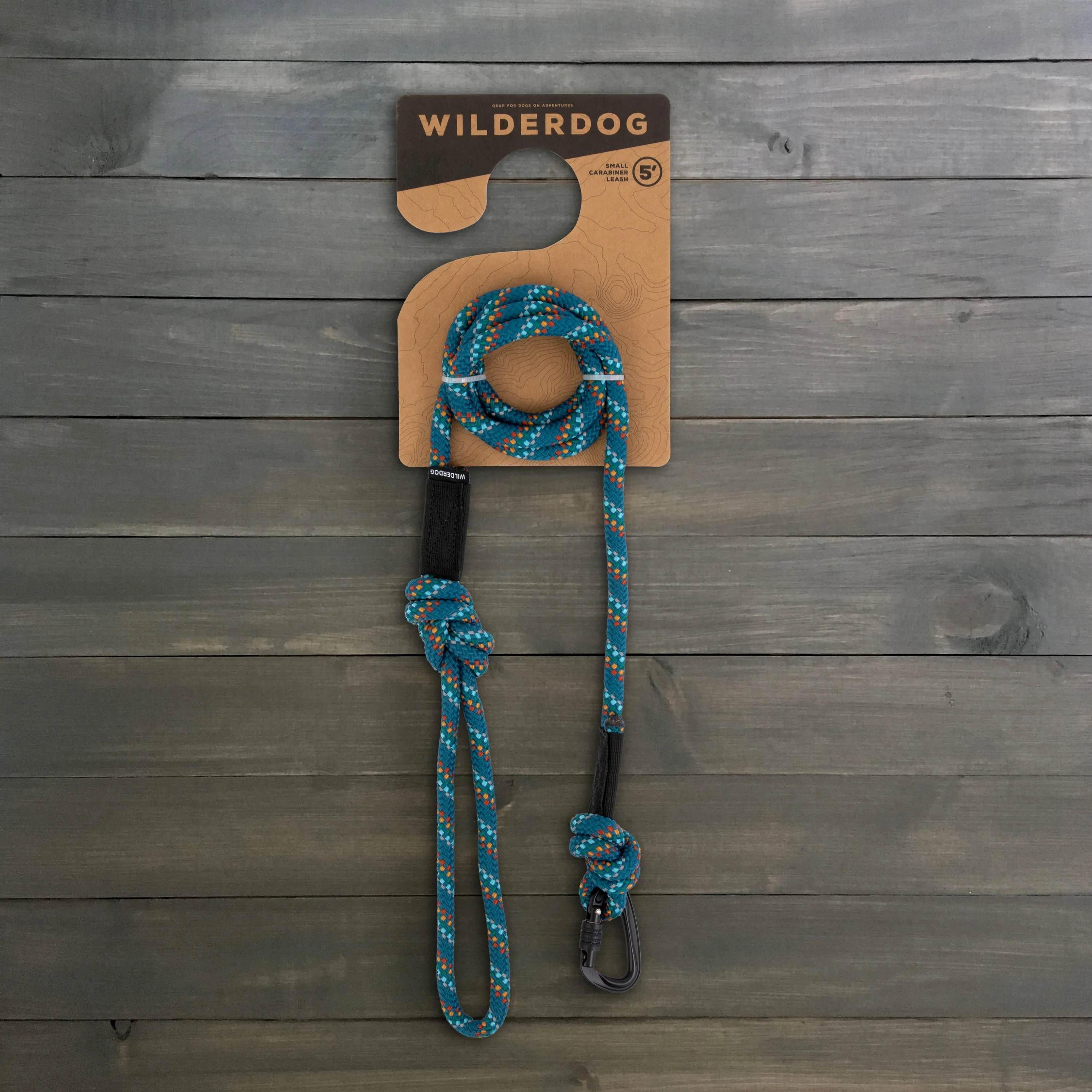 Pacific Blue Small Carabiner Reflective Leash