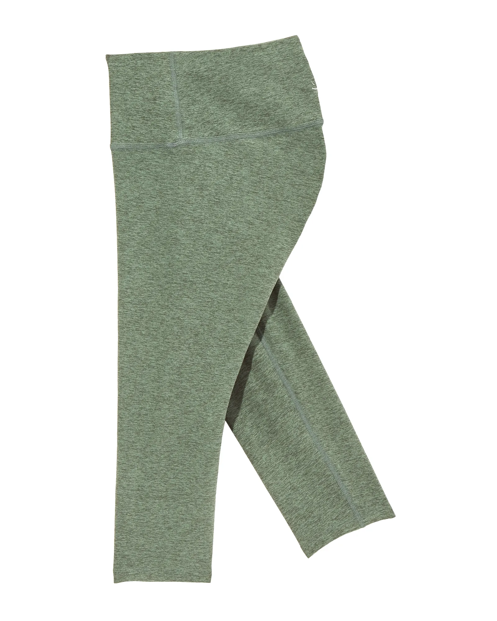 Parkside High Waist Capri Tights | Light Green