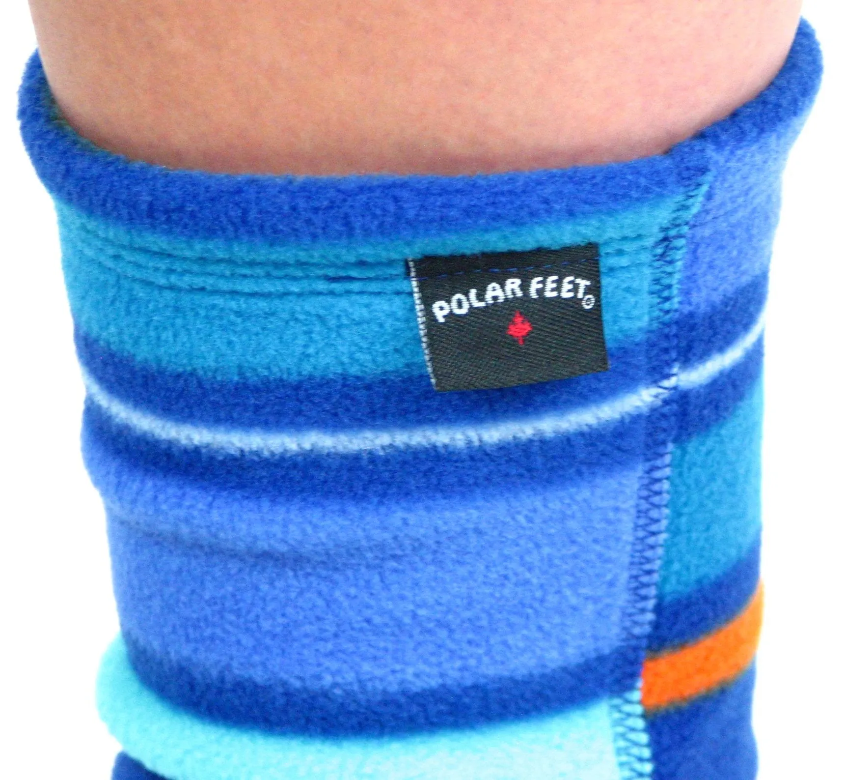 Polar Feet Fleece Socks - Jazz Stripes