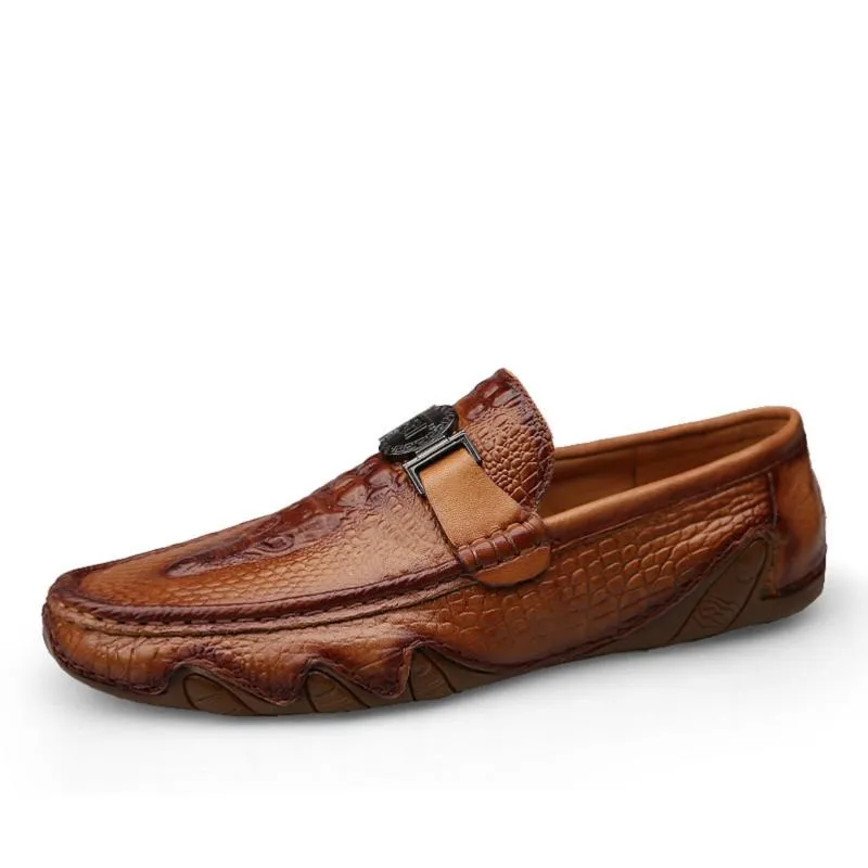 Pologize™ Crocodile Pattern Moccasins