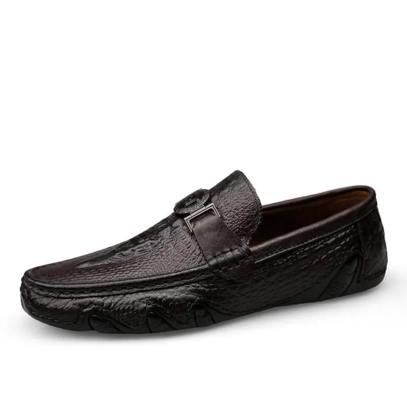 Pologize™ Crocodile Pattern Moccasins