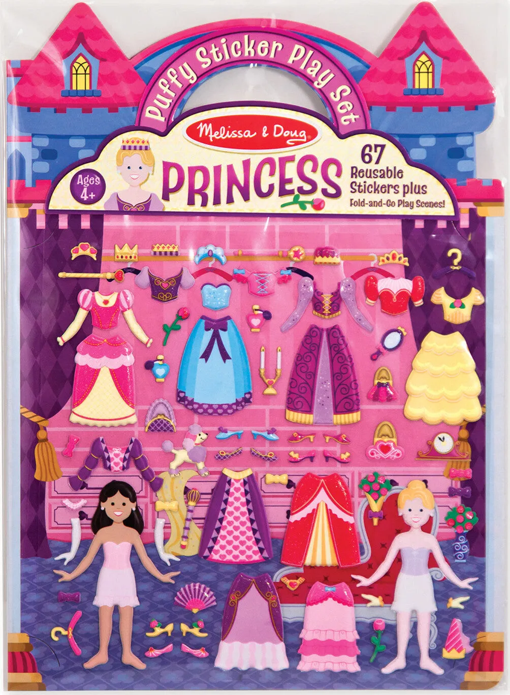 Puffy Sticker Princess Play Set