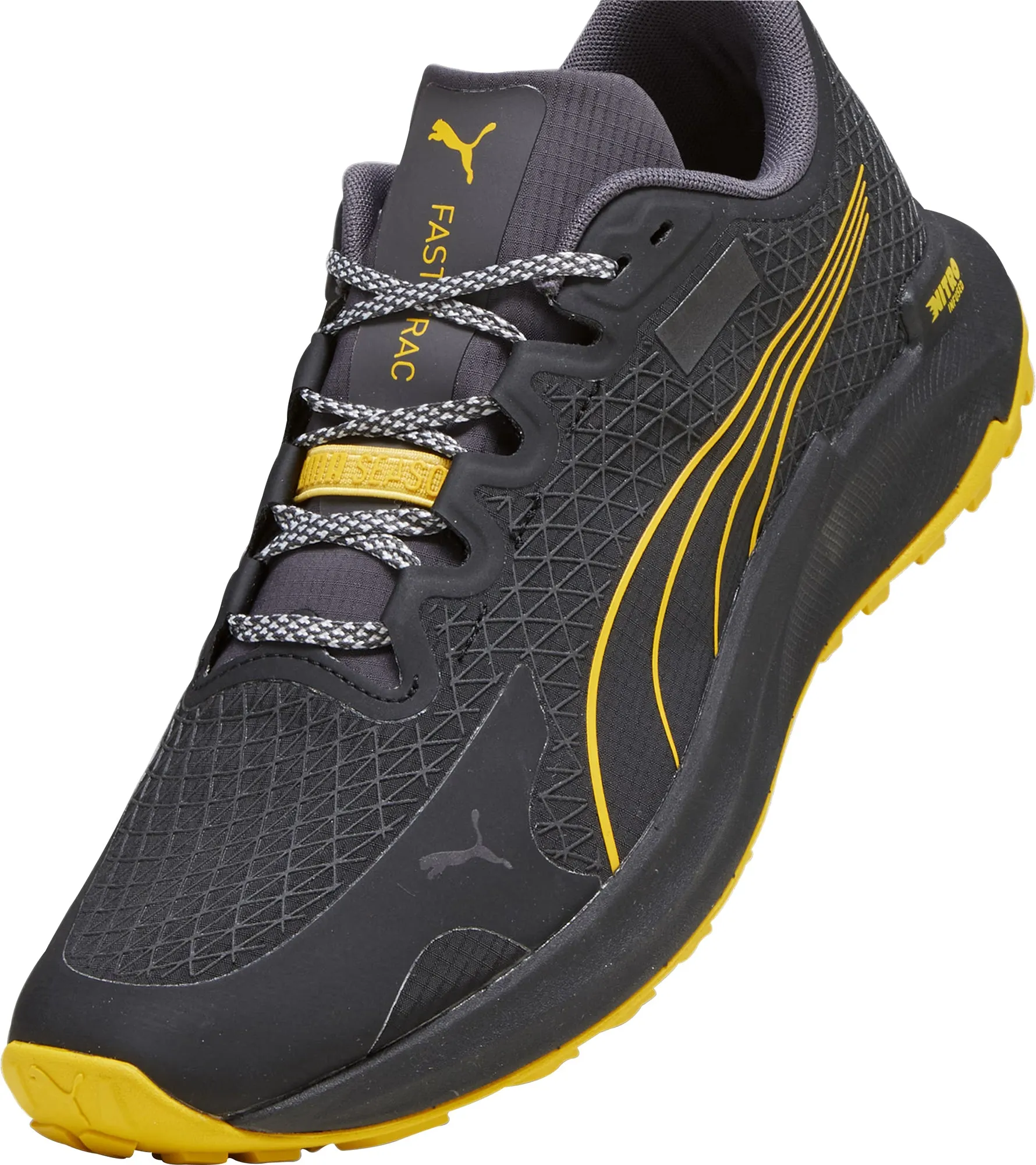 Puma Fast-Trac Nitro GORE-TEX Mens Trail Running Shoes - Black