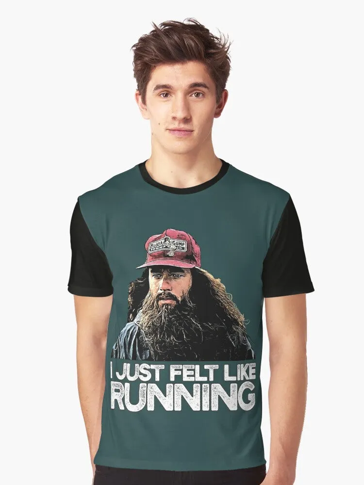 "I Just Felt Like Running" Forrest Gump Graphic T-Shirt