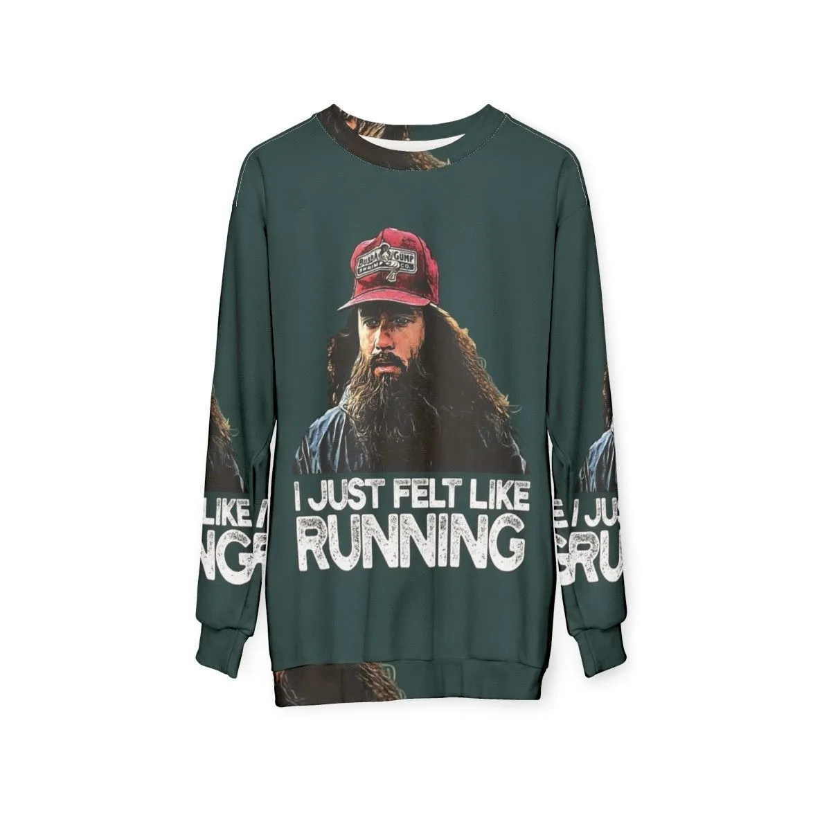 "I Just Felt Like Running" Forrest Gump Inspired Running Sweatshirt