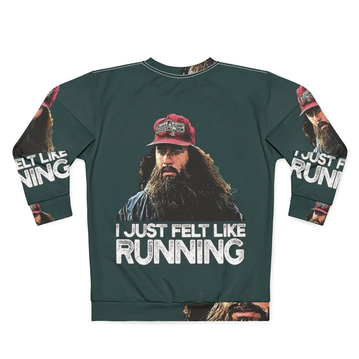 "I Just Felt Like Running" Forrest Gump Inspired Running Sweatshirt