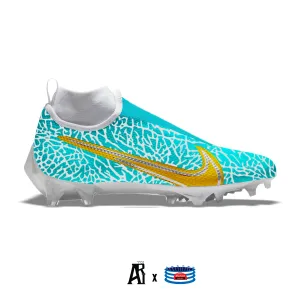 "Miami Elephant" Nike Vapor Pro 360 Cleats