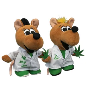 "The Botanical Friends Bud and Mary Jane" - Botanical Plush Toy Collection