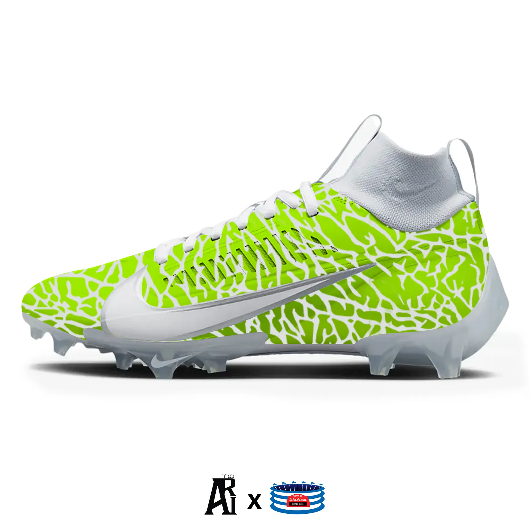 "Volt Elephant" Nike Vapor Edge Pro 360 2 Cleats